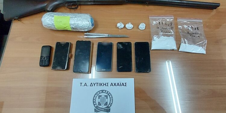 Συνελήφθη άνδρας για διακίνηση ναρκωτικών στη Δυτική Αχαΐα