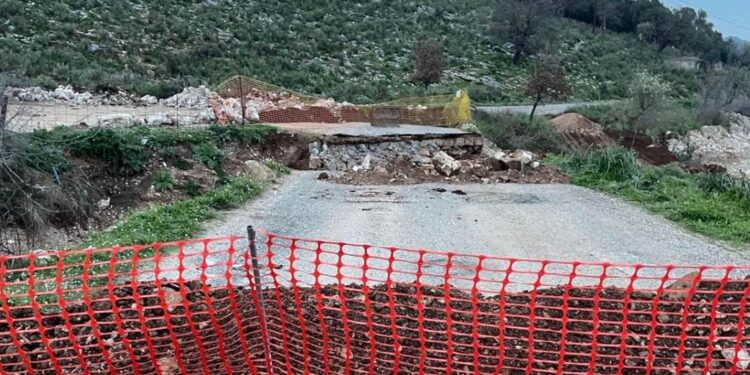 Ξηρόμερο: Σε ενάμιση μήνα θα είναι έτοιμο το γεφύρι στη θέση Σουπί (φωτο)