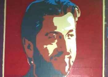Κιβωτός του Κόσμου: Όταν καλλιτέχνης είχε κάνει στο Μεσολόγγι γκράφιτι με τη μορφή του πατέρα Αντώνιου