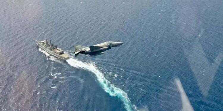 Ανδραβίδα: Συνετρίβη Phantom της Πολεμικής Αεροπορίας