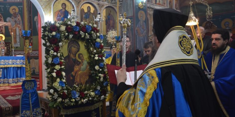 Η Β’ Στάση των Χαιρετισμών στον Ιερό Ναό Αγίου Νικολάου Στράτου