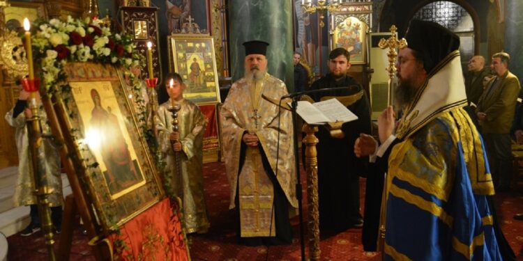 Η Α’ Στάση των Χαιρετισμών στον Ιερό Ναό Αγίου Δημητρίου Νεαπόλεως
