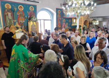 Η εορτή του Προφήτη Ηλιού στην Κάτω Μυρτιά Τριχωνίδος (φωτο)