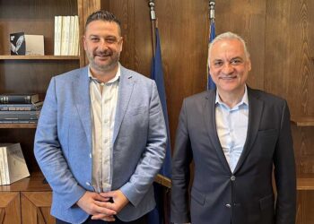 Συνάντηση Μαυρομμάτη με τον Ευρωβουλευτή Μανώλη Κεφαλογιάννη.