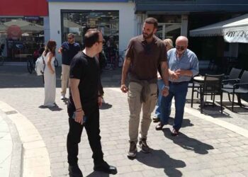 ΣΥΡΙΖΑ: Η επίσκεψη του Νίκου Παππά στο Μεσολόγγι (φωτο)