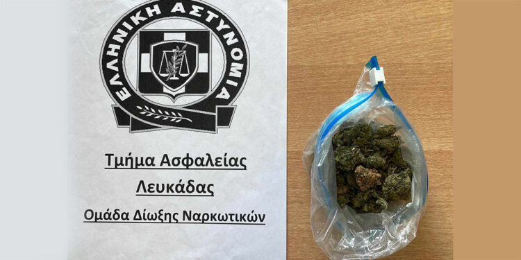 Λευκάδα: Σύλληψη 45χρονου για κατοχή ναρκωτικών
