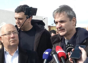Στη Σαντορίνη ο Πρωθυπουργός Κυριάκος Μητσοτάκης (video)