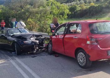 Σοβαρό τροχαίο κοντά στο Πυργί Αγρινίου – Στο νοσοκομείο δύο άτομα (φωτο)
