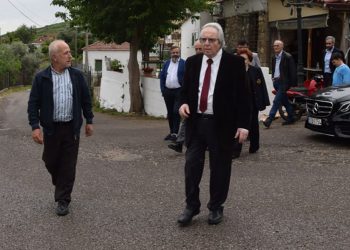 Τον τόπο καταγωγής του Μπαμπίνη Ξηρομέρου επισκέφθηκε ο καθηγητής Γεώργιος Μπαμπινιώτης