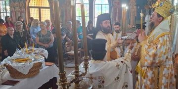Η Κυριακή των Αγίων Πάντων στον Μαραθιά Τριχωνίδας (φωτο)