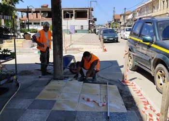 Αγρίνιο: Κατασκευάστηκαν νέες ράμπες ΑμεΑ (φωτο)